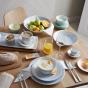 Royal Doulton 1815 Porcelain Dinner Ware Set 16 Piece | White