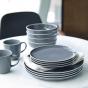Royal Doulton Gordon Ramsay Bread Street Dinner Ware Set 16 Piece | Slate 