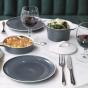 Royal Doulton Gordon Ramsay Bread Street Dinner Ware Set 16 Piece | Slate 