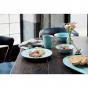 Royal Doulton Gordon Ramsay Union Street Cafe Blue 16 pcs Dinner Ware Set