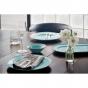 Royal Doulton Gordon Ramsay Union Street Cafe Blue 16 pcs Dinner Ware Set