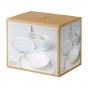 Royal Doulton Ellen DeGeneres 16 Piece Dinner Set | Polar Blue Dots