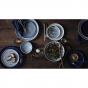 Royal Doulton ED Ellen DeGeneres Plate 28cm | Cobalt Blue Chevron