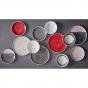 Royal Doulton ED Ellen DeGeneres collection - Plate 16cm Signature Set of 4
