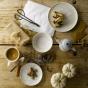 Royal Doulton ED Ellen DeGeneres Taupe Accents Plate | 21cm | Set of 4
