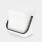 Brabantia Waste Bin Sort&Go 3L White