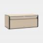 Brabantia Fall Front Bread Bin 46.5x25x18.7cm Champagne