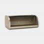 Brabantia Roll Top Bread Bin 44.5x26.2x17.3cm Steel Champagne 