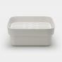 Brabantia Washing Up Bowl+DryTray Light Grey