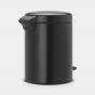 Brabantia Pedal Bin Recycle 2X2 Liter Matt Black