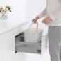 Brabantia NIC Bread Bin Light Grey