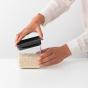 Brabantia Stackable SQ Canister 0.7L Dark Grey Lid