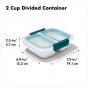 OXO Good Grips Prep & Go Divided Container 0.4L