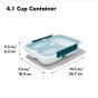 OXO Good Grips Prep & Go Divided Container 0.9L