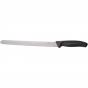 Victorinox Slicing Knife Round Tip Wide Fluted Blade Classic Black | 25cm