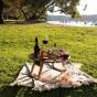 Peer Sorensen Foldable Picnic Table Round | Acacia Wood | 50cm