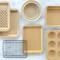 Nordic Ware Nonstick Compact Ovenware Muffin Pan | 6 Cup
