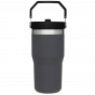 Stanley IceFlow Flip Straw Tumbler Charcoal | .59L