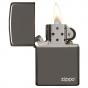 Zippo #150 Black Ice Lighter with Fluid and Flints