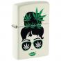 Zippo Cannabis Design Glow In The Dark