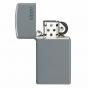 Zippo Slim Flat Grey