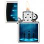 Zippo Aliens Design Glow-In-The-Dark 
