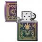 Zippo Cannabis Iridescent Design