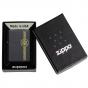 Zippo Celtic Design Laser Engraved Black Matte