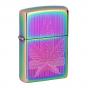 Zippo Cannabis Leaf Design Multi Color