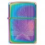 Zippo Cannabis Leaf Design Multi Color