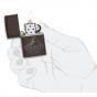 Zippo Mountain Design Brown Pocket Lighter