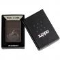 Zippo Mountain Design Brown Pocket Lighter