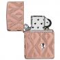 Zippo Geometric Diamond Pattern Armour
