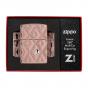 Zippo Geometric Diamond Pattern Armour
