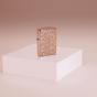 Zippo Deep Carved Design Armour Rose Gold