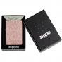 Zippo Deep Carved Design Armour Rose Gold