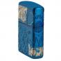 Zippo Armor® Polish Blue Skull Design