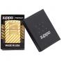 Zippo Stripe High Polish Brass