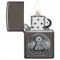 Zippo Dollar Design Black Ice