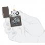Zippo Dollar Design Black Ice