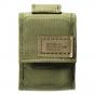 Zippo OD Green Pouch & Black Crackle Gift Set