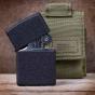 Zippo OD Green Pouch & Black Crackle Gift Set