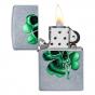 Zippo Skill Clover Street Chrome