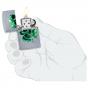 Zippo Skill Clover Street Chrome