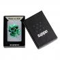 Zippo Skill Clover Street Chrome