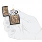 Zippo Norse Emblem Design Black Matte