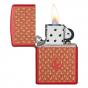 Zippo 233 Flame Pattern Design