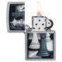 Zippo Chess Game Design Street Chrome