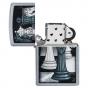 Zippo Chess Game Design Street Chrome