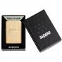 Zippo Fisherman Design High Polish Brass